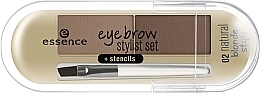 Fragrances, Perfumes, Cosmetics Brow Powder - Essence Eyebrow Stylist