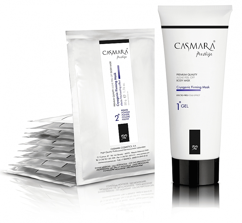 Cryogenic Alginate Body Mask - Casmara Cryogenic Firming Mask — photo N1