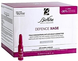 Anti-Aging Face Concentrate - BioNike Defense Xage Multi-Corrective Anti-Ageing Concentrated Vials — photo N2