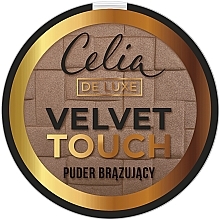 Fragrances, Perfumes, Cosmetics Powder - Celia De Luxe Velvet Touch Pressed Powder