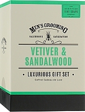 Fragrances, Perfumes, Cosmetics Set - Scottish Fine Soaps Luxurius Giftset Vetiver & Sandalwood (scr/75ml + sh/cr/75ml + ash/balm/75ml + soap/40g)
