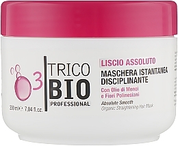 Instant Disciplining Mask with Monoi Oil 'Absolute Smoothness & Protection' - Athena's L'Erboristica Trico Bio Maschera Istantanea Disciplinante "Liscio Assoluto" — photo N4