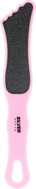 Foot File, STK-02, 100/180, pink - Silver Style — photo N5