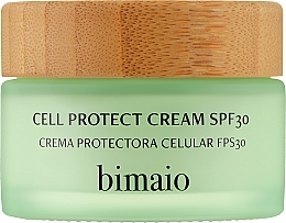 Fragrances, Perfumes, Cosmetics Day Face Cream SPF30 - Bimaio Cell Protect Cream SPF30