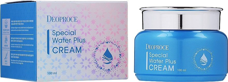 Moisturizing Face Cream - Deoproce Special Water Plus Cream — photo N3