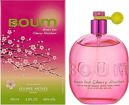 Jeanne Arthes Boum Green Tea Cherry Blossom - Eau de Parfum — photo N2