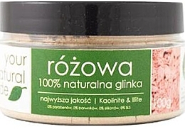 Fragrances, Perfumes, Cosmetics Pink Clay - Your Natural Side Natural Clays Glinka 