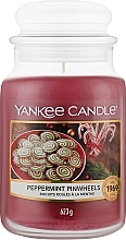 Peppermint Pinwheels Scented Candle - Yankee Candle Peppermint Pinwheels — photo N16