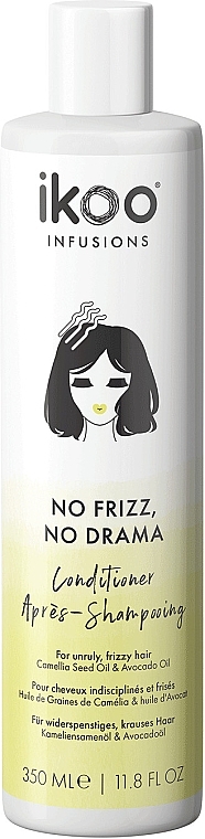 No Frizz, No Drama Conditioner - Ikoo Infusions No Frizz, No Drama Conditioner — photo N3