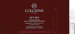 Instant Lifting Ampoules for Face, Neck and Décolleté - Collistar Lift HD+ Immediate Tensor Effect Lifting Vials — photo N1