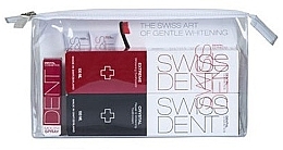 Fragrances, Perfumes, Cosmetics Set - Swissdent (toothbrush/1pc + spray/9ml + toothpaste/100ml + toothpaste/100ml + bag)