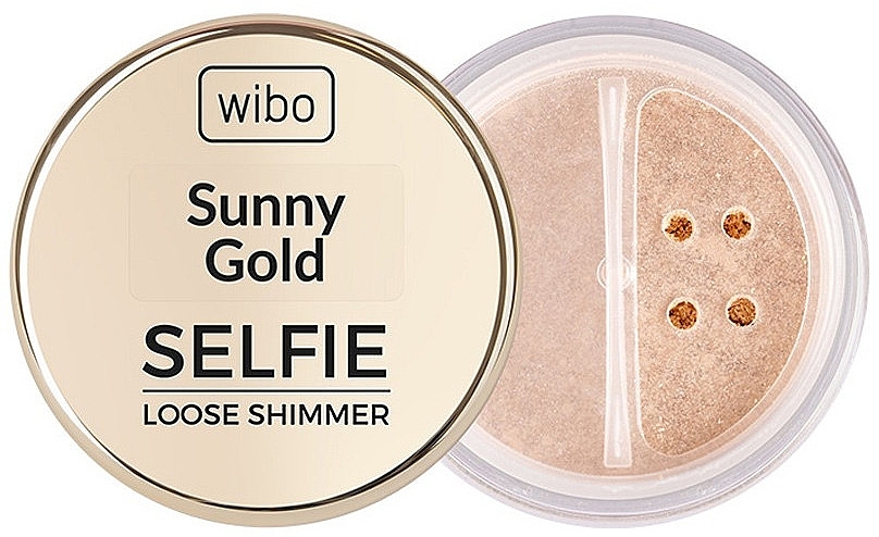 Highlighter - Wibo Sunny Gold Selfie Loose Shimmer — photo N1