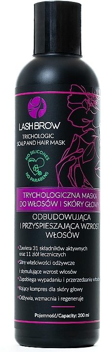 Trichological Hair & Scalp Mask - Lash Brow Trichologic Scalp And Hair Mask — photo N1