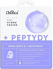 Fragrances, Perfumes, Cosmetics Peptide Hydrogel Face Mask - L'biotica PGA Hydro Fusion + Peptydy