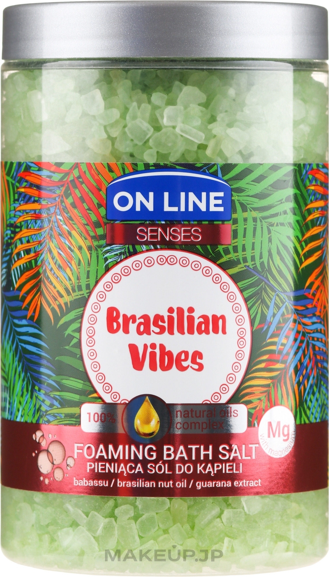 Bath Salt - On Line Senses Bath Salt Brasilian Vibes — photo 480 g