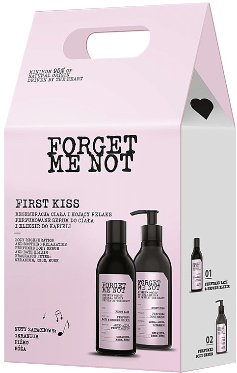 Set - Farmona Forget Me Not First Kiss (b/ser/300ml+sh/elixir/400ml) — photo N1