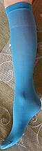 Fragrances, Perfumes, Cosmetics Knee Socks 'Katrin' 40 Den, atrament - Veneziana