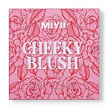 Blush - Miyo Cheeky Blush Rouge Powder Delightfully Pinky Cheeks — photo N2