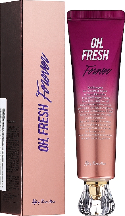 Body Cream with Floral Iris Scent - Kiss by Rosemine Fragrance Cream Oh, Fresh Forever — photo N7