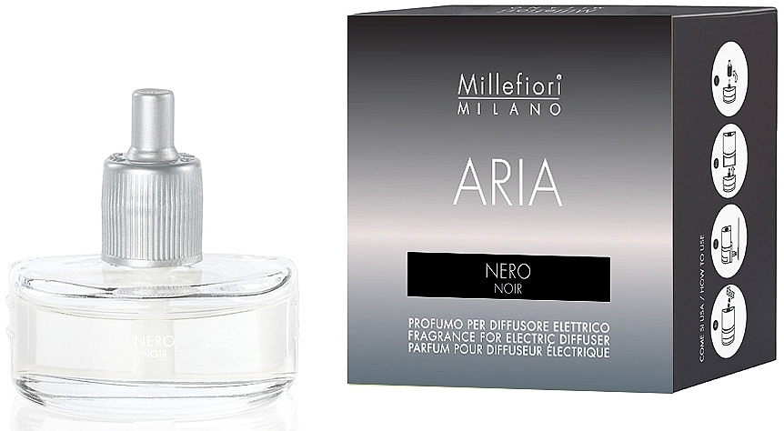 Air Freshener Refill - Millefiori Milano Aria Nero (refill) — photo N1