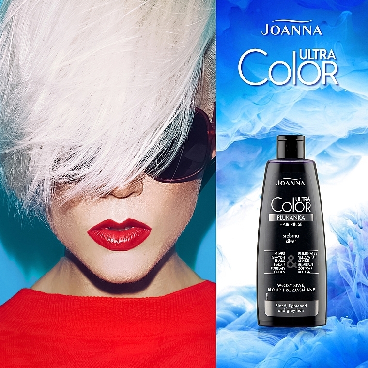 Silver Blonde & Gray Hair Conditioner - Joanna Ultra Color System — photo N5