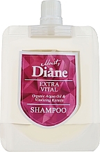 Keratin Shampoo "Scalp Care" - Moist Diane Perfect Beauty Extra Vital Shampoo — photo N1