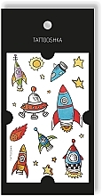 Fragrances, Perfumes, Cosmetics Temporary Tattoo "Rockets" - Tattooshka