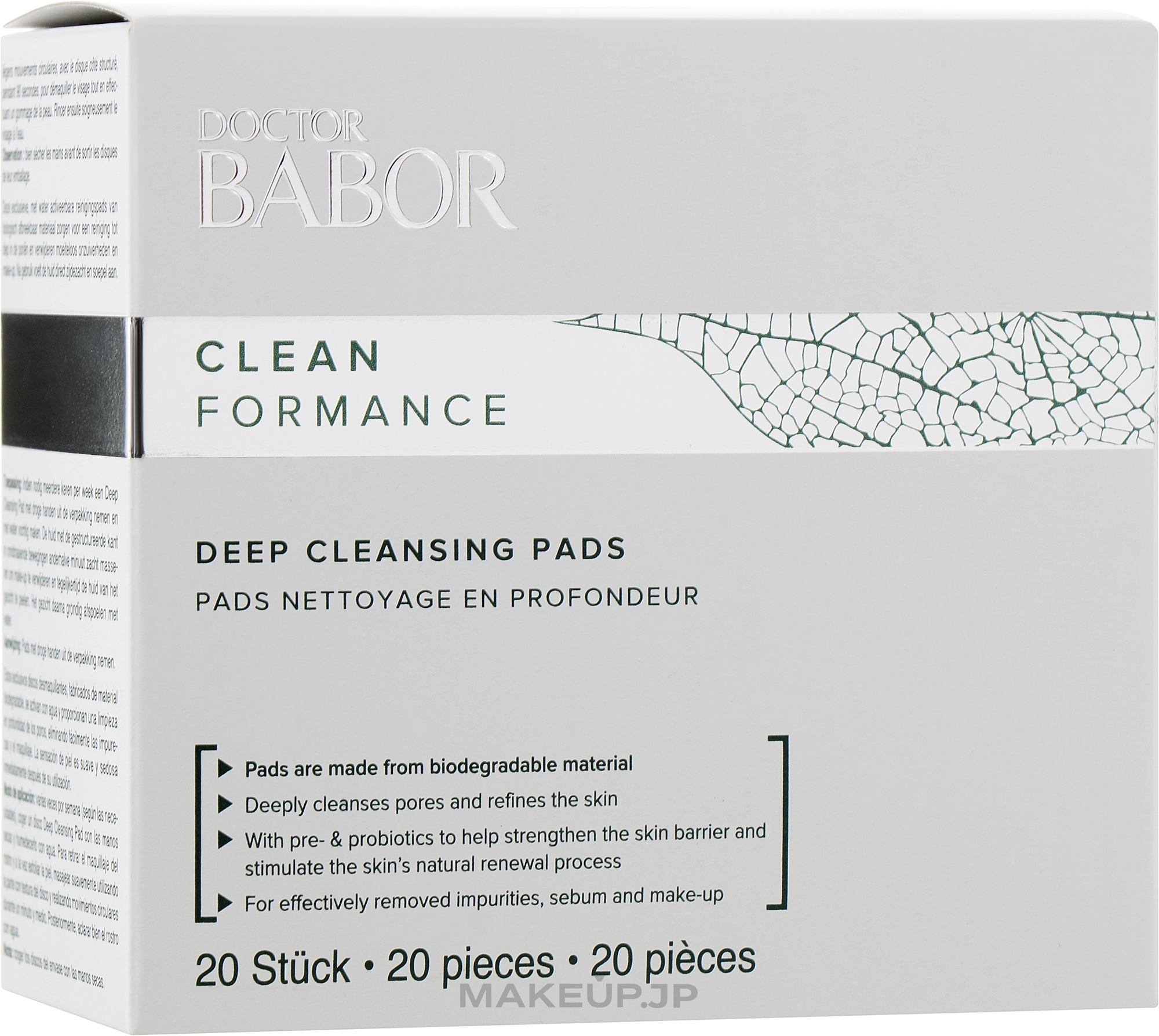 Deep Cleansing Pads - Babor Doctor Babor Clean Formance Deep Cleansing Pads — photo 20 szt.