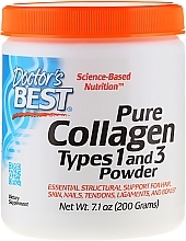 1 & 3 Type Collagen (powder) - Doctor's Best Best Collagen Types 1 & 3 Powder — photo N1