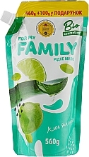 Liquid Hand Soap "Aloe & Lime" - Family (doypack) — photo N3