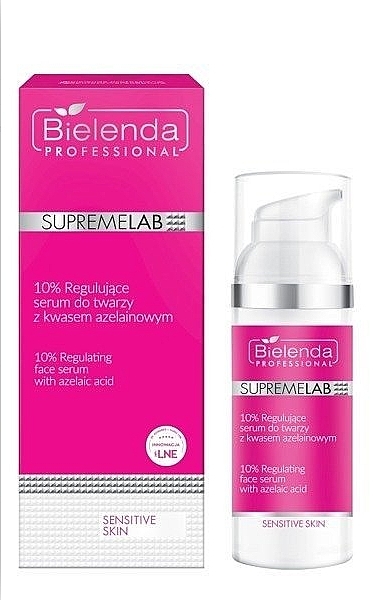 Face Serum for Sensitive Skin with 10% Azelaic Acid - Bielenda Professional SupremeLab — photo N1