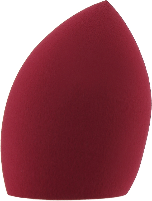 Drop Makeup Sponge, cutted, non-latex NL-B21, light-bordeaux - Aise Line Latex Free — photo N3