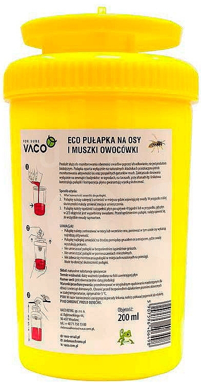 Trap for Wasps, Flies & Other Insects - Vaco — photo N1