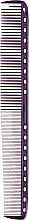 Fragrances, Perfumes, Cosmetics Comb, 215 mm, purple - Y.S.Park Professional 335 Cutting Combs Purple