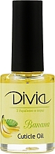 Fragrances, Perfumes, Cosmetics Banana Cuticle Oil - Divia Cuticle Oil Banana Di1633