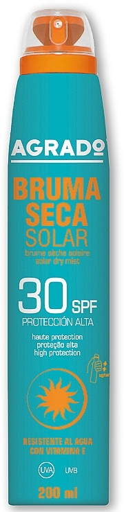 Sunscreen Body Spray SPF30+ - Agrado Bruma Seca Solar Spray SPF30+ — photo N1