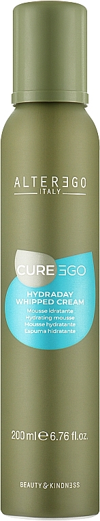 Moisturizing Conditioner Mousse - Alter Ego CureEgo Hydraday Whipped Cream — photo N9