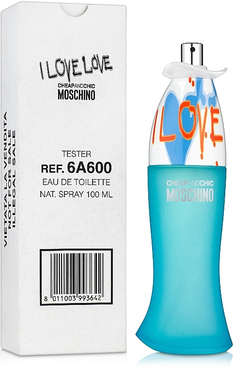 Moschino I Love Love - Eau de Toilette (tester without cap) — photo N4