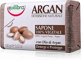 Soap "Argan" - Equilibra Argan Line Soap — photo N9