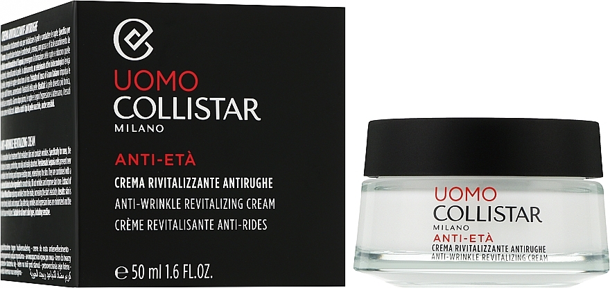 Anti-Aging Men Cream - Collistar Anti-wrinkle Revitalizing Cream — photo N3