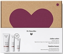 Set - Dr. Hauschka Timeless Beauty Gift Set (f/cr/40ml + f/ser/12.5ml + h/cr/10ml) — photo N2