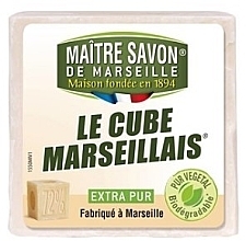 Fragrances, Perfumes, Cosmetics Soap - Maitre Savon De Marseille Le Cube Marseillais Extra Pur Soap Bar