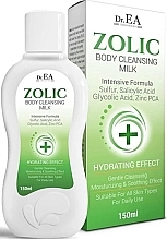 Fragrances, Perfumes, Cosmetics Cleansing Body Milk - Dr.EA Zolic Body Cleansing Milk