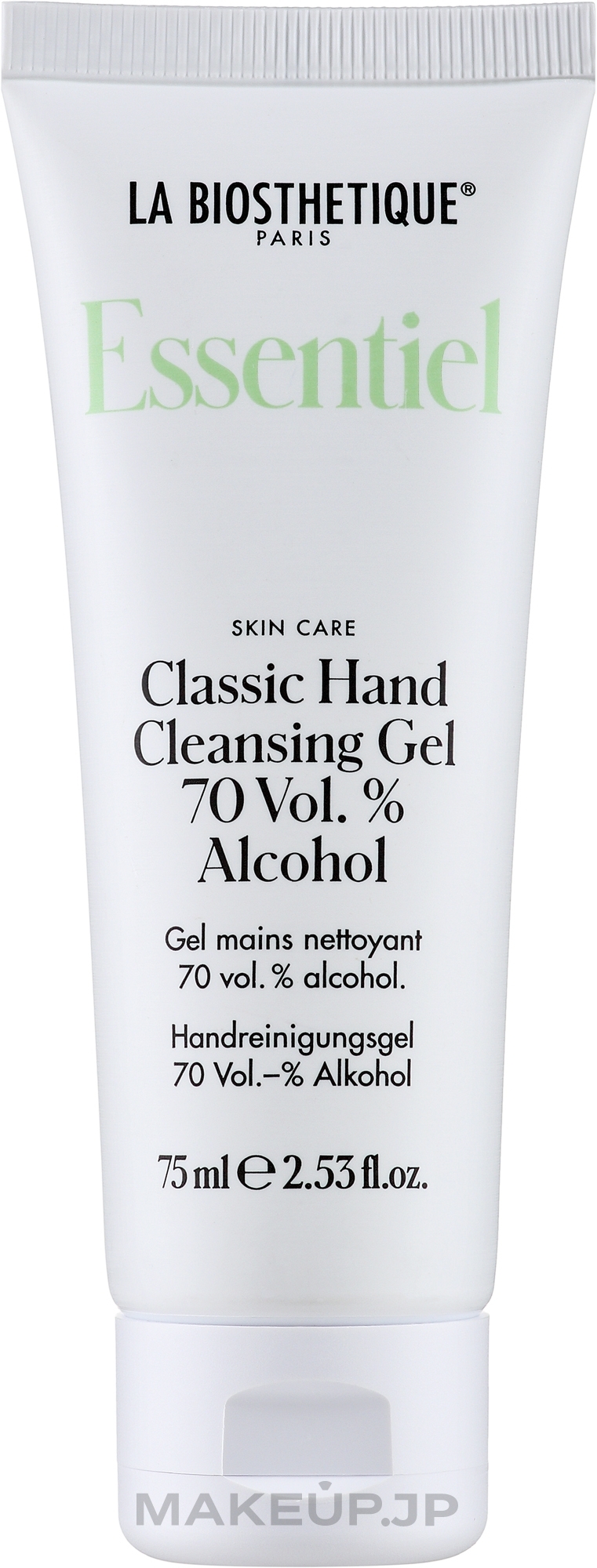 Cleansing Hand Gel - La Biosthetique Essentiel Classic Hand Cleansing Gel — photo 75 ml