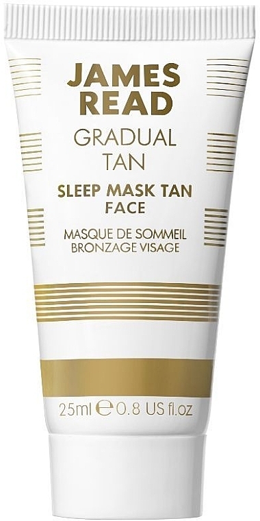 GIFT! Night Face Mask 'Care & Tan' - James Read Gradual Tan Sleep Mask Tan Face (mini size) — photo N3
