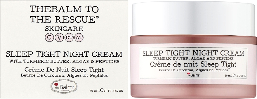 Night Face Cream - theBalm To The Rescue Sleep Tight Night Cream — photo N2
