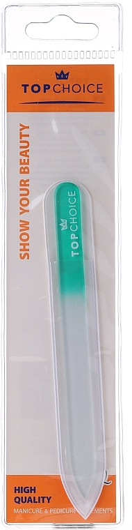 Nail File 7965, green - Top Choice — photo N1