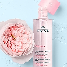 Moisturizing Micellar Water - Nuxe Very Rose 3 in 1 Hydrating Micellar Water — photo N2