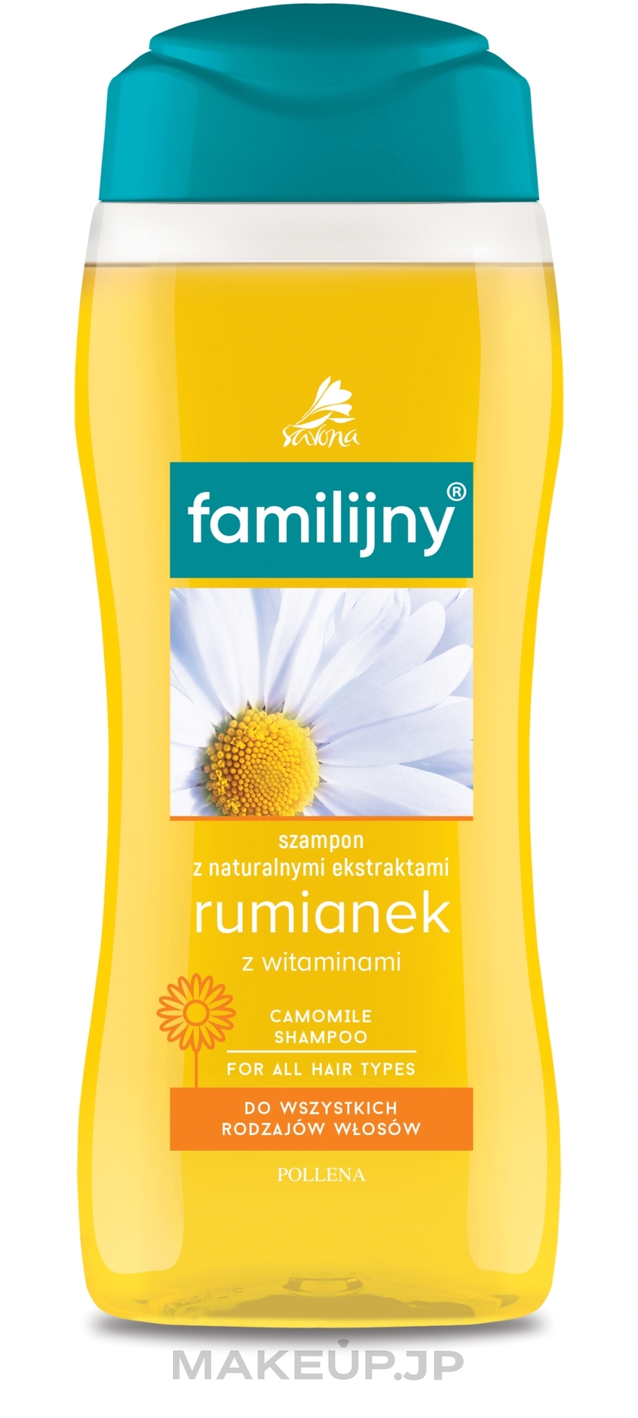 Normal Hair Shampoo - Pollena Savona Familijny Camomile & Vitamins Shampoo — photo 300 ml