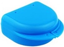 Fragrances, Perfumes, Cosmetics Braces and Dentures Container, with mirror, blue - Falcon Midi